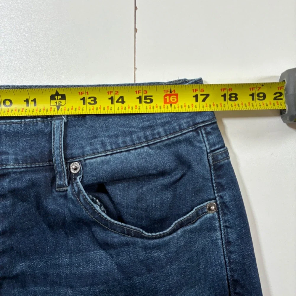 Mugsy Fultons Jeans‎ Men 34x33 Dark Wash Stretch Straight Leg (Tag 36x34)